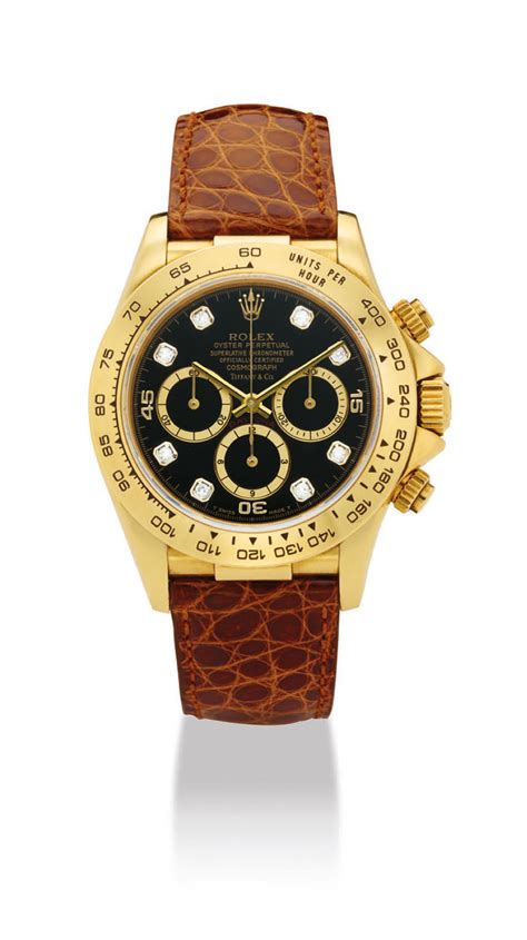 SIGNED ROLEX, RETAILED BY TIFFANY & CO., DAYTONA 